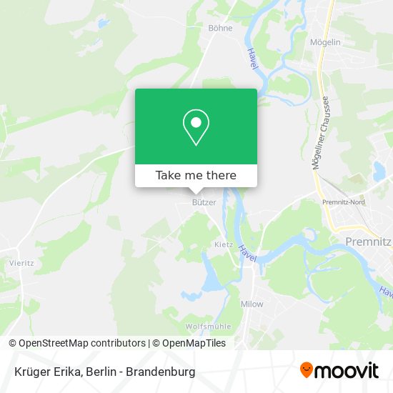 Krüger Erika map