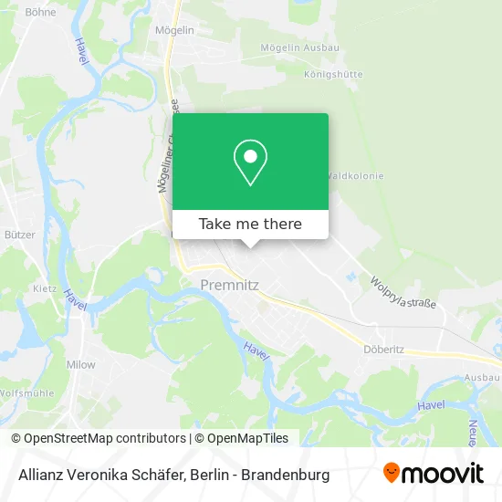 Карта Allianz Veronika Schäfer