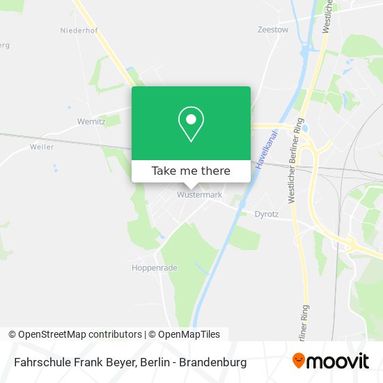 Fahrschule Frank Beyer map