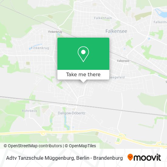 Adtv Tanzschule Müggenburg map