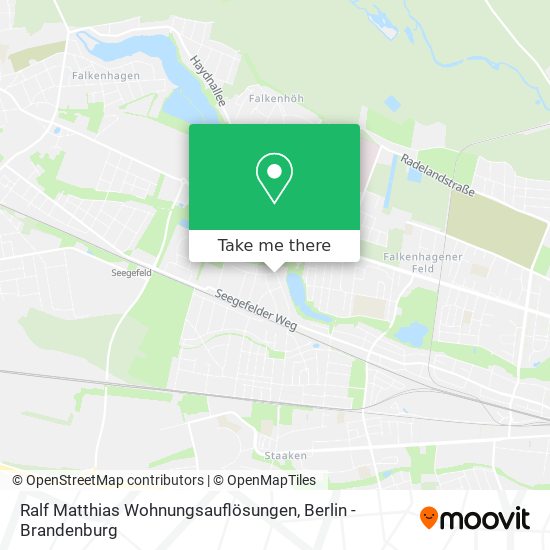 Ralf Matthias Wohnungsauflösungen map