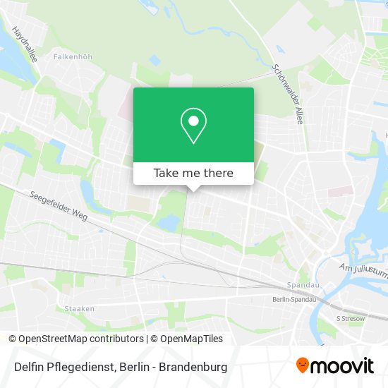 Delfin Pflegedienst map