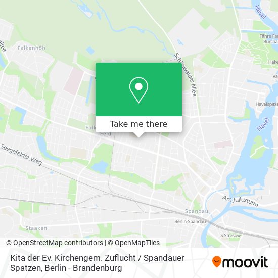 Kita der Ev. Kirchengem. Zuflucht / Spandauer Spatzen map