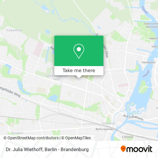 Dr. Julia Wiethoff map
