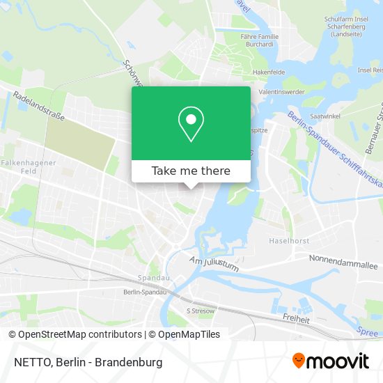 NETTO map