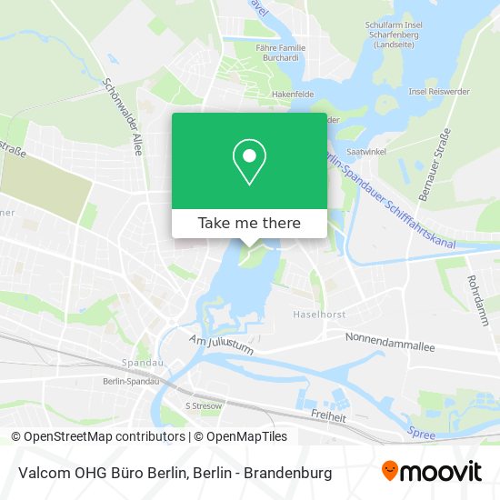 Valcom OHG Büro Berlin map