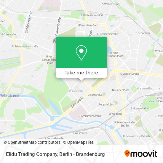 Elidu Trading Company map