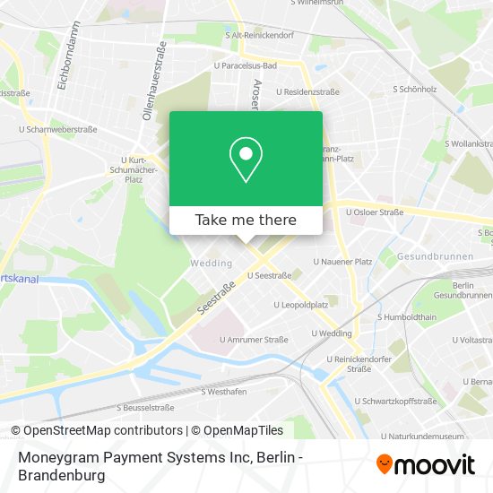 Moneygram Payment Systems Inc map