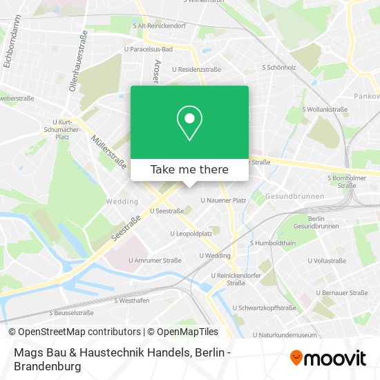 Mags Bau & Haustechnik Handels map