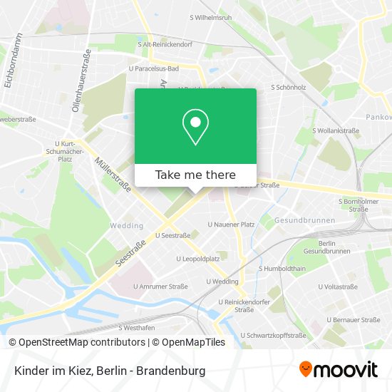 Kinder im Kiez map