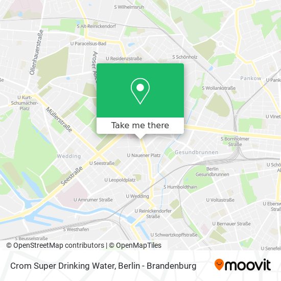 Crom Super Drinking Water map