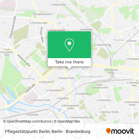 Карта Pflegestützpunkt Berlin