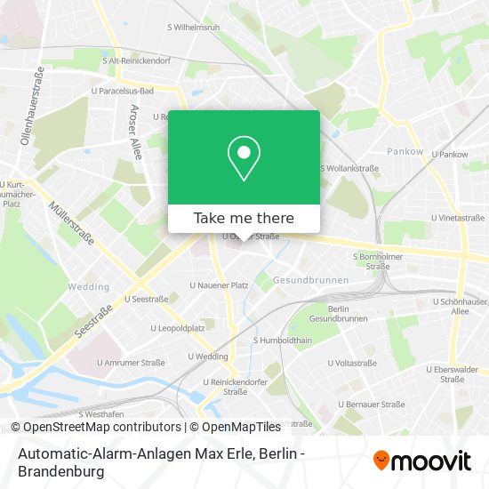 Automatic-Alarm-Anlagen Max Erle map