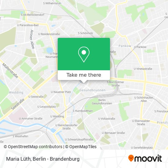 Maria Lüth map