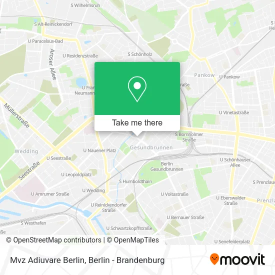 Карта Mvz Adiuvare Berlin
