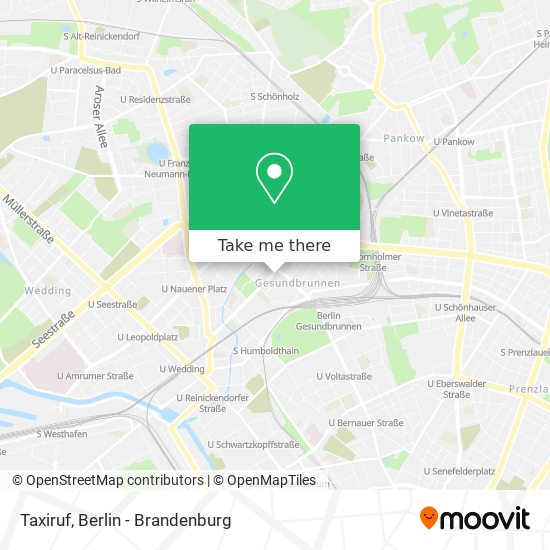 Taxiruf map