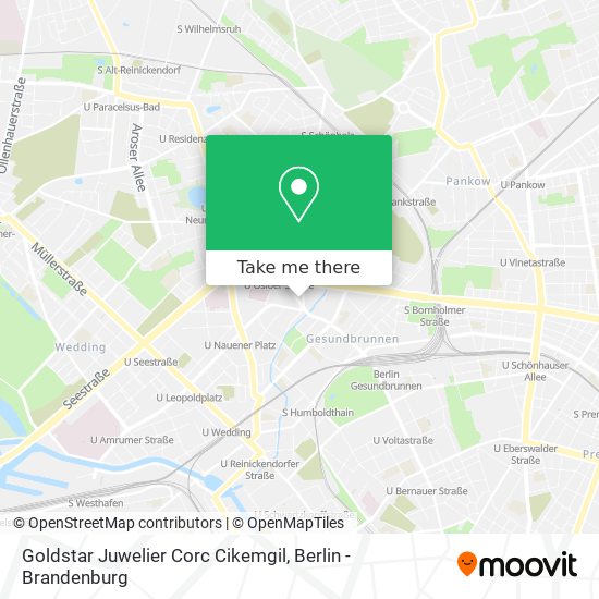 Карта Goldstar Juwelier Corc Cikemgil