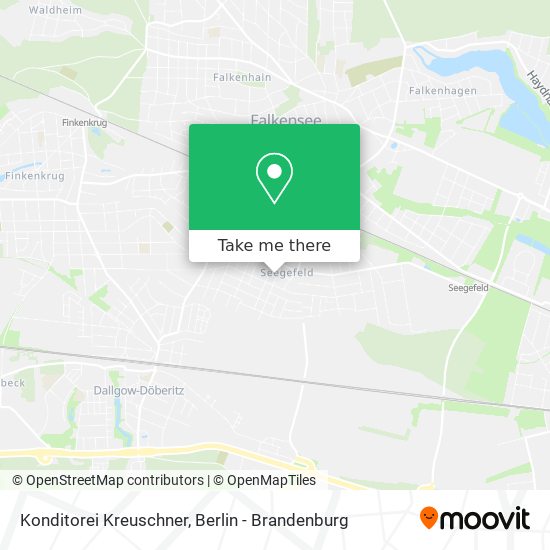 Konditorei Kreuschner map