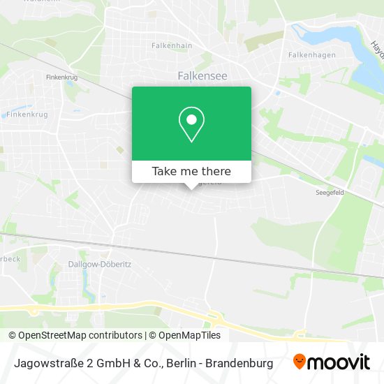 Jagowstraße 2 GmbH & Co. map