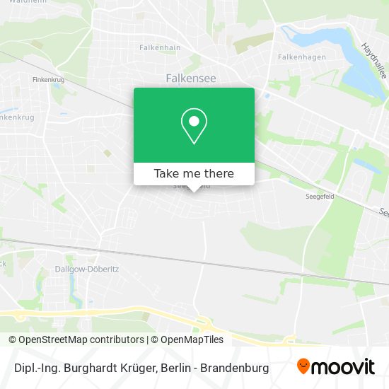 Dipl.-Ing. Burghardt Krüger map