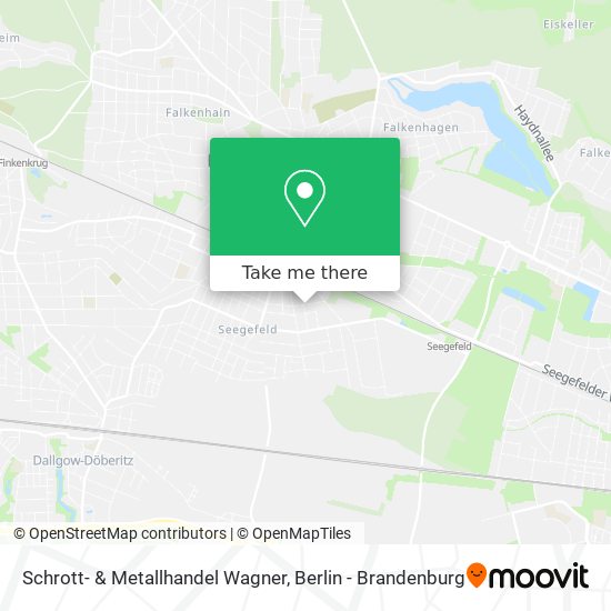 Карта Schrott- & Metallhandel Wagner