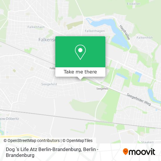 Dog 's Life Atz Berlin-Brandenburg map