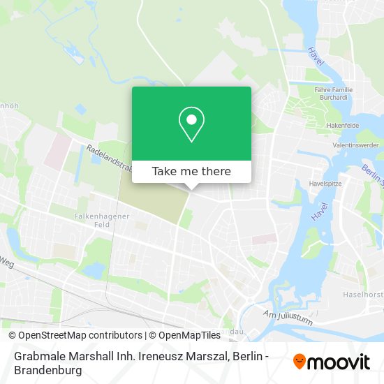 Grabmale Marshall Inh. Ireneusz Marszal map