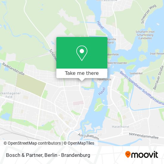 Bosch & Partner map