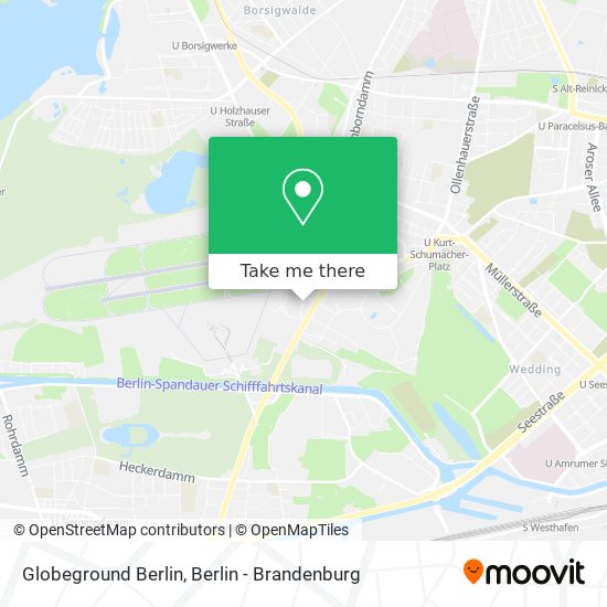 Globeground Berlin map