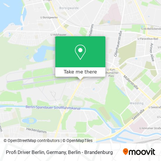 Карта Profi Driver Berlin, Germany