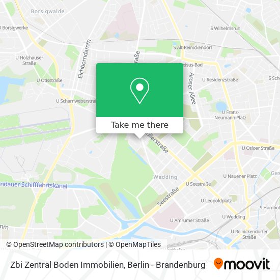 Zbi Zentral Boden Immobilien map