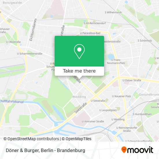 Döner & Burger map