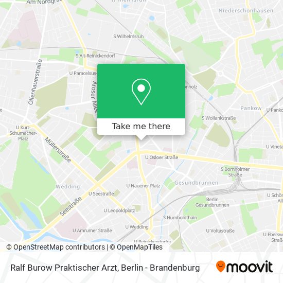Ralf Burow Praktischer Arzt map