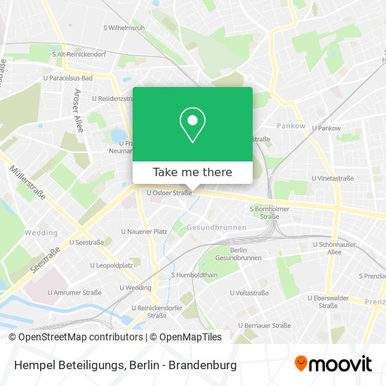 Hempel Beteiligungs map