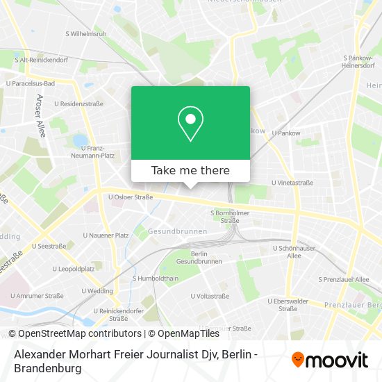 Alexander Morhart Freier Journalist Djv map
