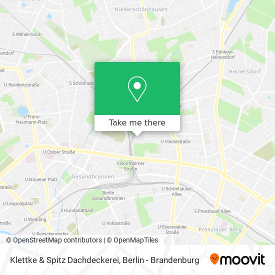 Карта Klettke & Spitz Dachdeckerei