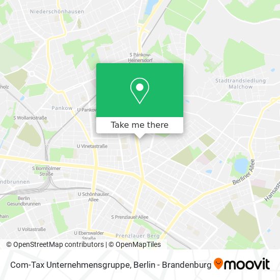 Com-Tax Unternehmensgruppe map