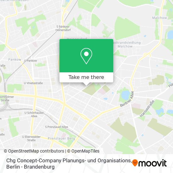 Chg Concept-Company Planungs- und Organisations map