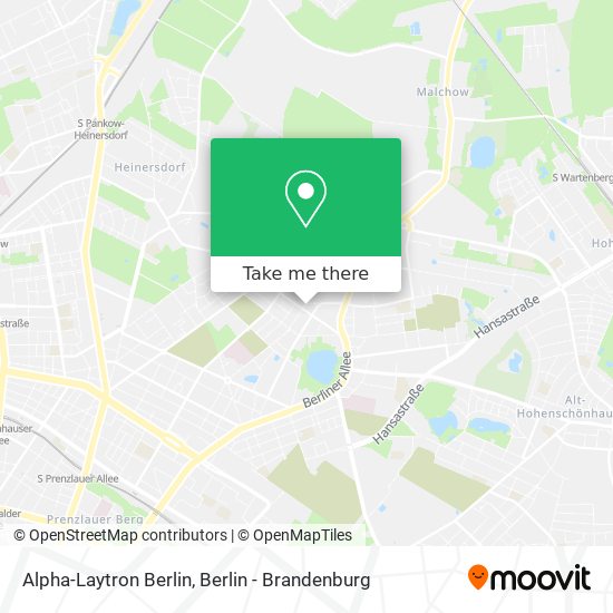 Alpha-Laytron Berlin map