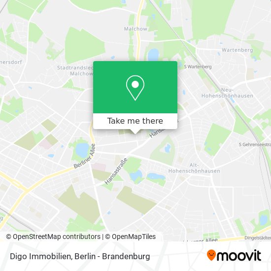 Digo Immobilien map