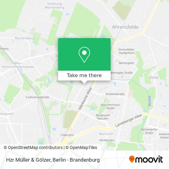 Hzr Müller & Gölzer map