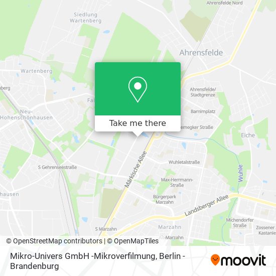 Mikro-Univers GmbH -Mikroverfilmung map