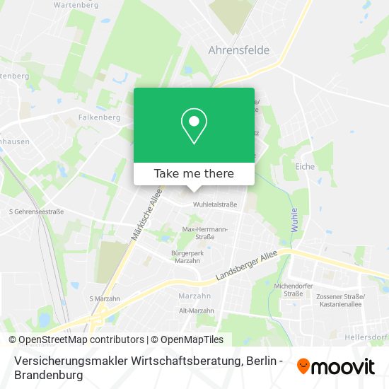 Versicherungsmakler Wirtschaftsberatung map