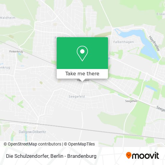 Die Schulzendorfer map