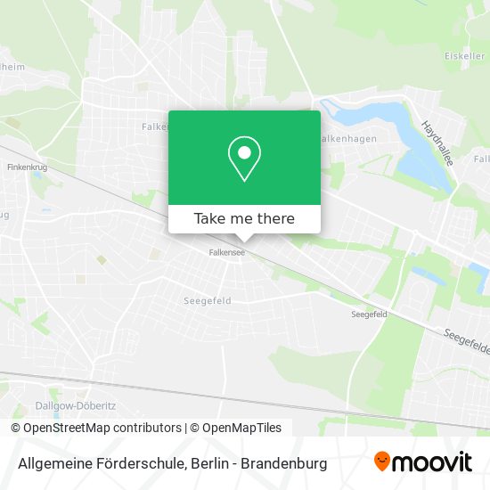 Allgemeine Förderschule map