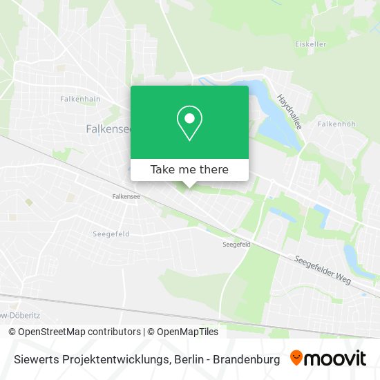 Siewerts Projektentwicklungs map