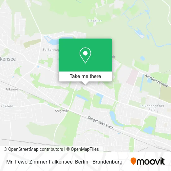 Карта Mr. Fewo-Zimmer-Falkensee