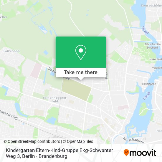 Kindergarten Eltern-Kind-Gruppe Ekg-Schwanter Weg 3 map