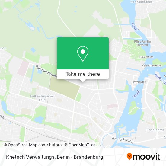 Knetsch Verwaltungs map