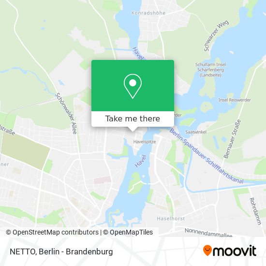 NETTO map